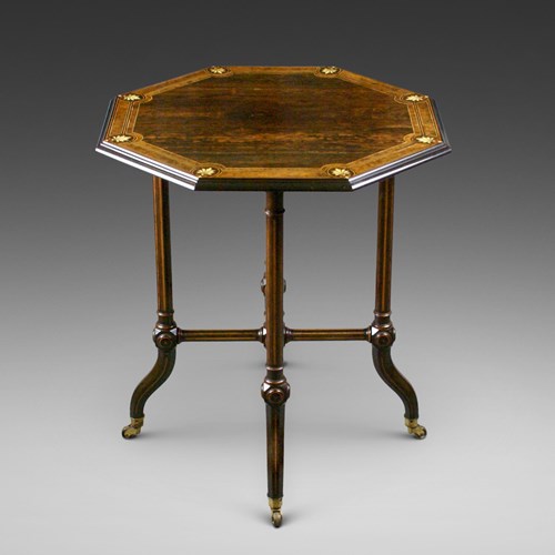 A Fine Occasional Table Attributed To Collinson & Lock