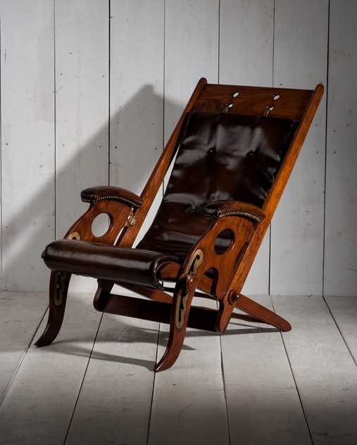 A Brass Mounted Adjustable Deck Chair circa 1880-walpoles-1767_main_636337383851612696.jpg