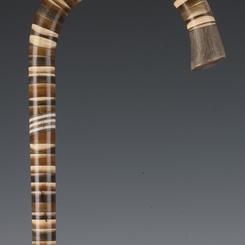 Sectional Horn Walking Stick