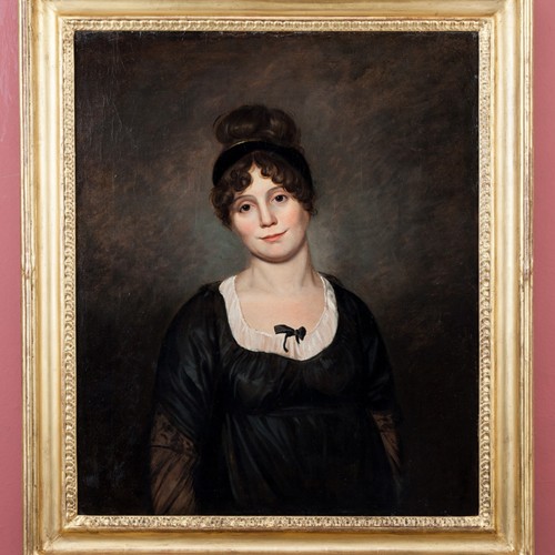 A British School Portrait Of A Young Lady