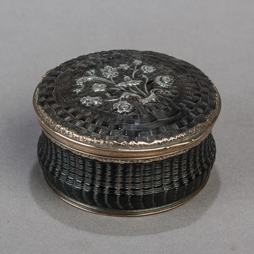 A Fine Silver & Engine-Turned Georgian Snuffbox