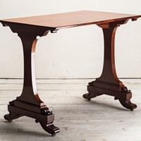 Fine Regency Mahogany Side Table