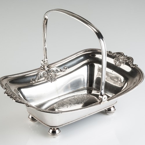 Old Sheffield Plate Basket 