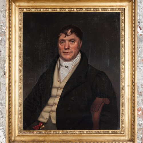 Portrait Of  The Farrier George Cooke