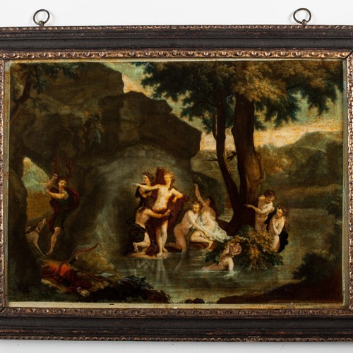 Actaeon Watching Diana And Her Nymphs Bathing.