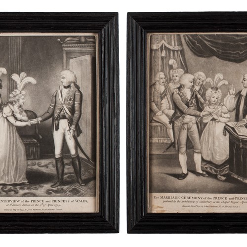 Prince & Princess Of Wales In 1795