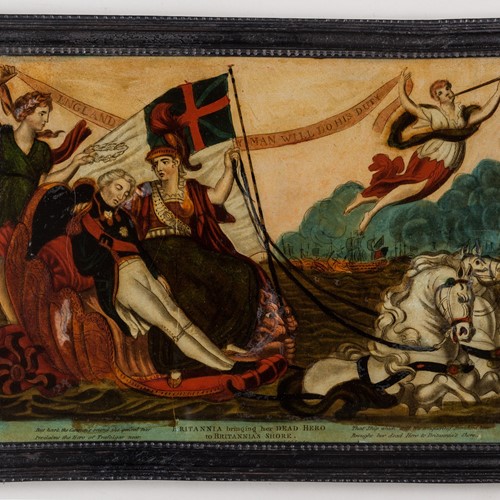 Brittannia Bringing Her Dead Hero To Brittannia's 