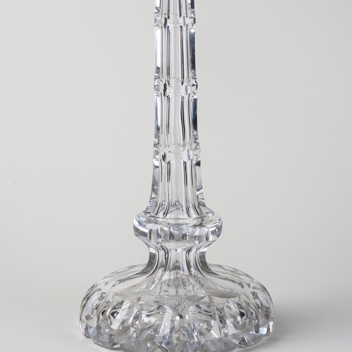 Cut Glass Lampbase