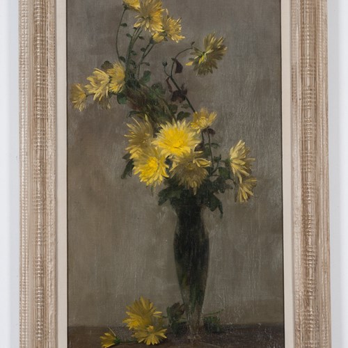 Yellow Chrysanthemums By A.F.W Hayward