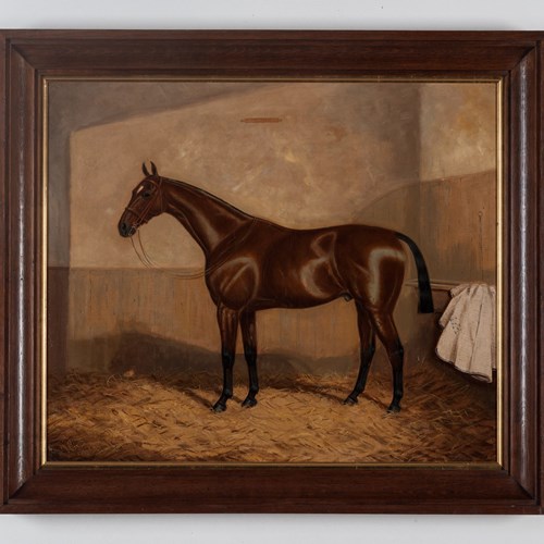 Free And Easy: Equestrian Portrait By A. Clark