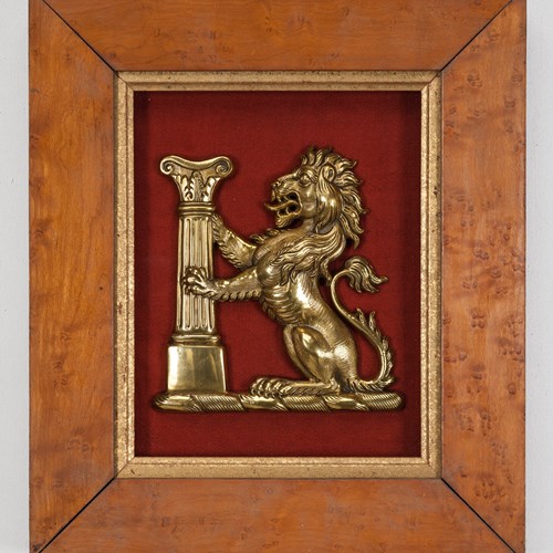 The Coach Badge Of Sir Thomas Gery Callum 