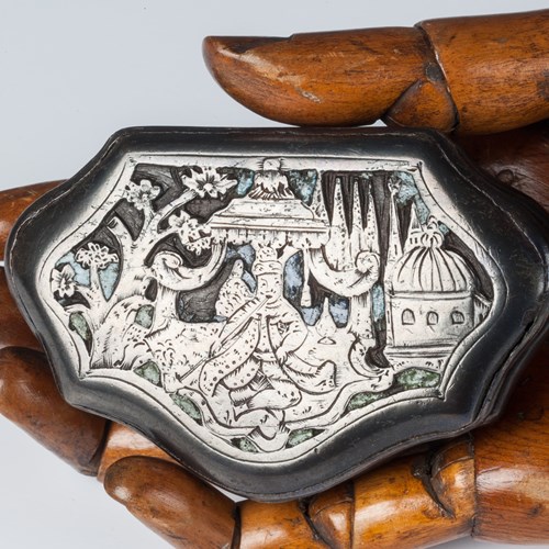 Snuff Box Souvenir Of Herrengrund