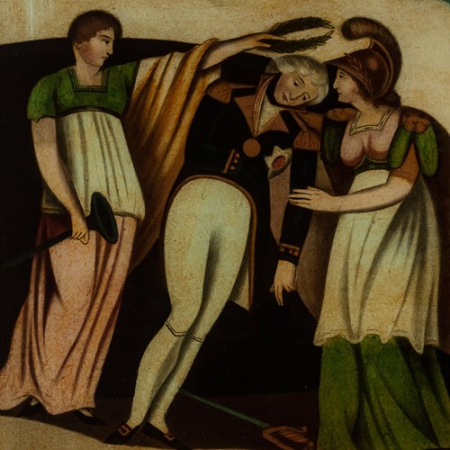 Lord Nelson Falling Into The Arms Of Victory 