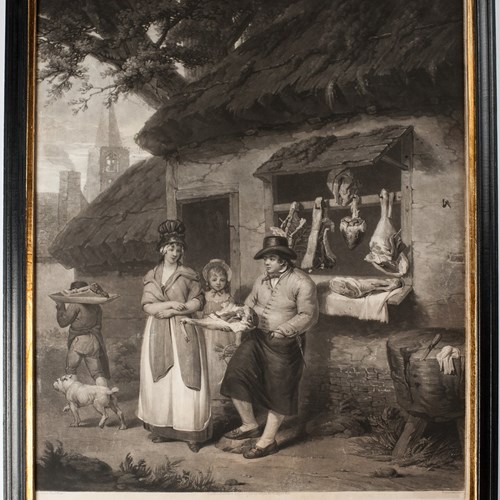 The Country Butcher's Shop After James Ward