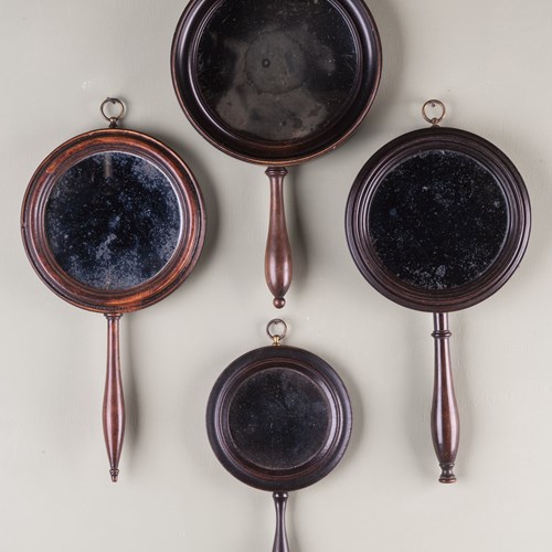 A Collection Of Georgian Make-Up Mirrors.