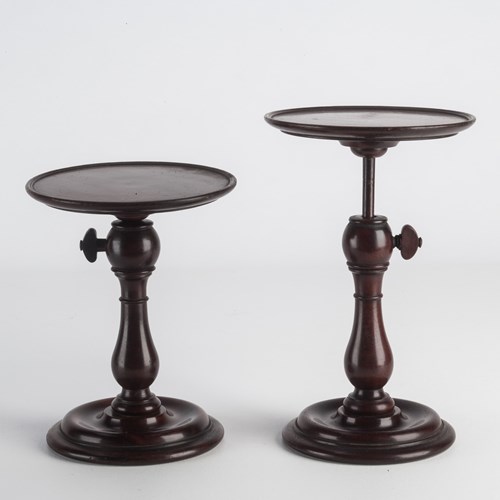 Pair Of Georgian Candlestands 