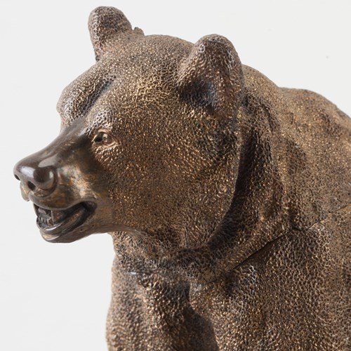 Russian Bear Inkwell