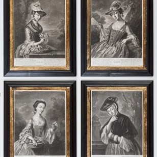 The Seasons. Mezzotints By Purcell ...