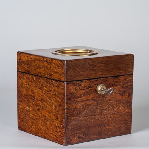 Burrwood Tobacco Box By Alfred Clark