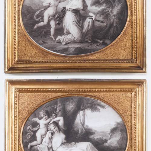 Fine Georgian Stipple Engravings