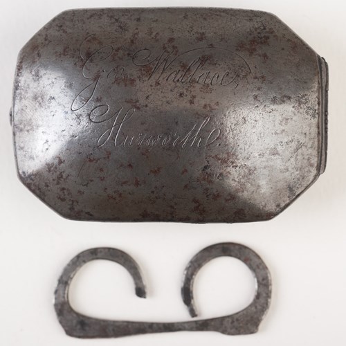 George Wallace His Georgian Steel Tinder Box