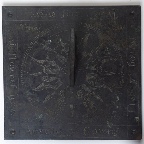 Eighteenth Century Bronze Sundial