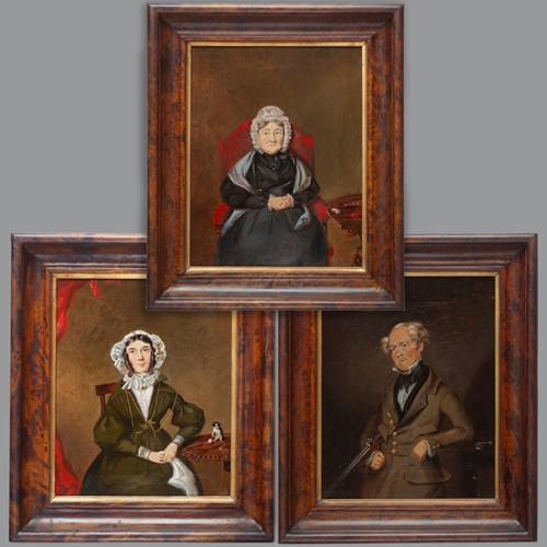 Family Portraits By Woodcock