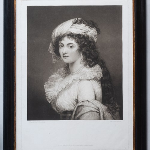 Mezzotint Of The Countess Of Essex