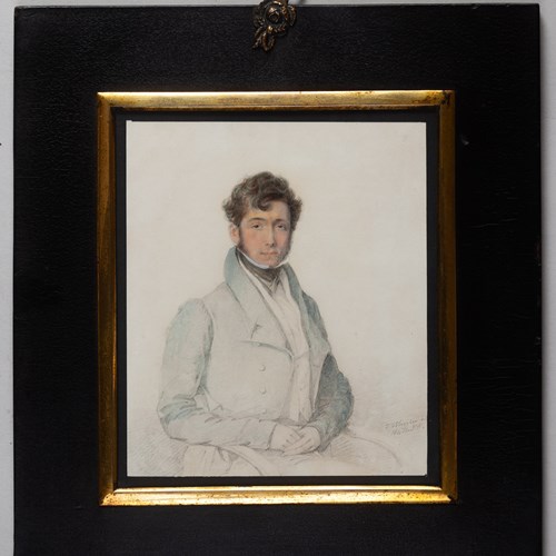 Portrait Of Young Gentleman By T Wheeler