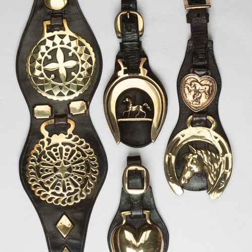 Mounted Horse Brasses