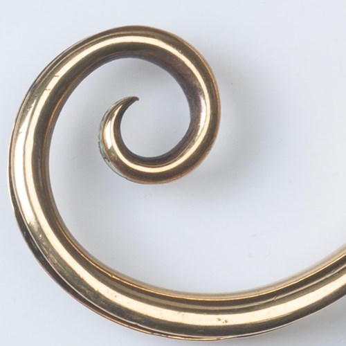 Victorian Brass Shoe Horn