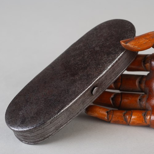 Eighteenth Century Steel Tobacco Box