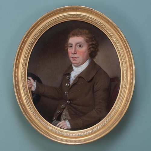 Portrait Of A Georgian Gentleman 