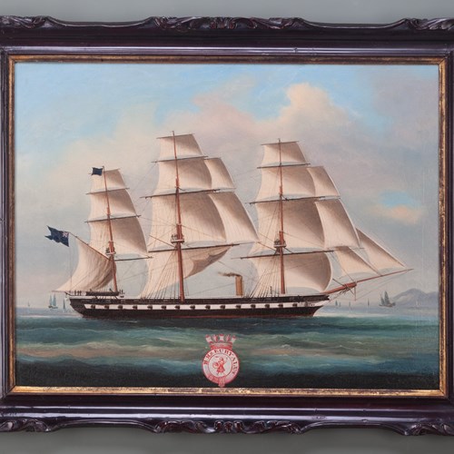 HMS Euryalus In Chinese Seas