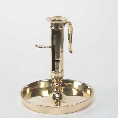 Eighteenth Century Adjustable Chamberstick