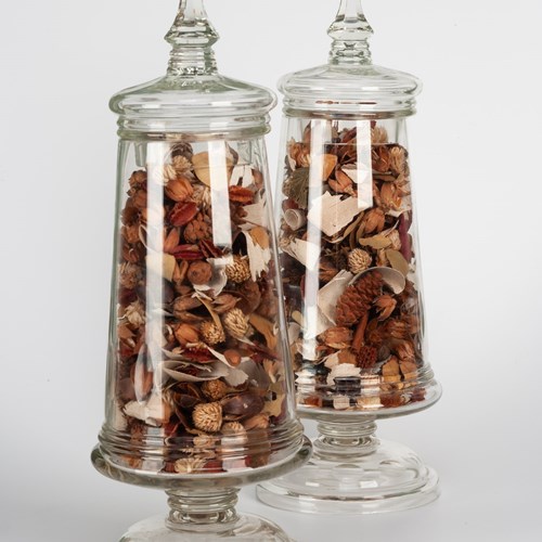 Glass Storage Display Jars