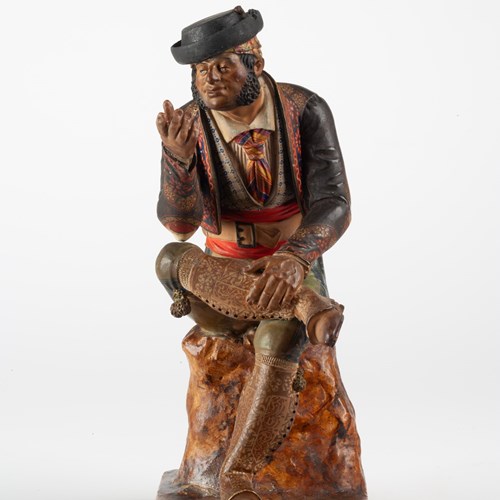 Malaga Sculpture Of A Bandit 