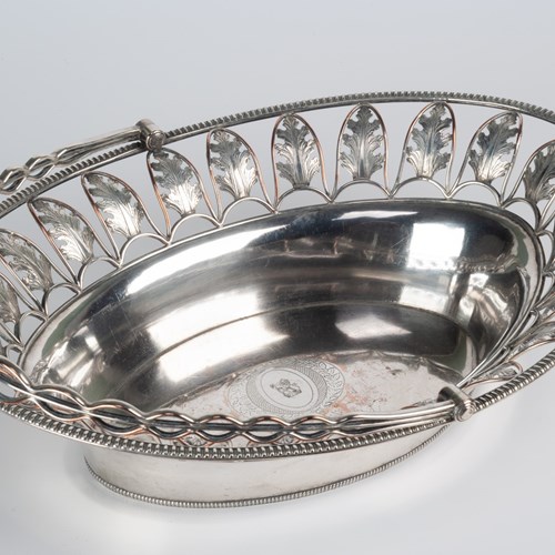 Old Sheffield Plate Bread Basket