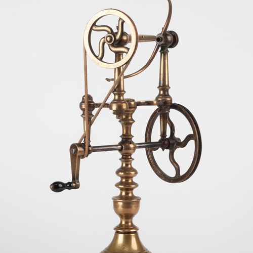 Brass Spinning Wheel