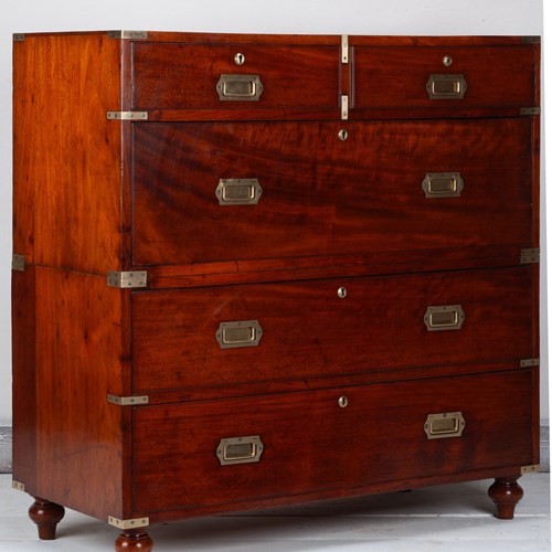 Military Campaign Chest Of Drawers