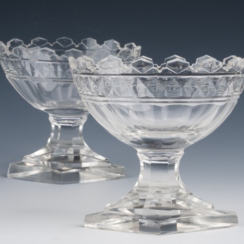Regency Cut Glass Table Salts