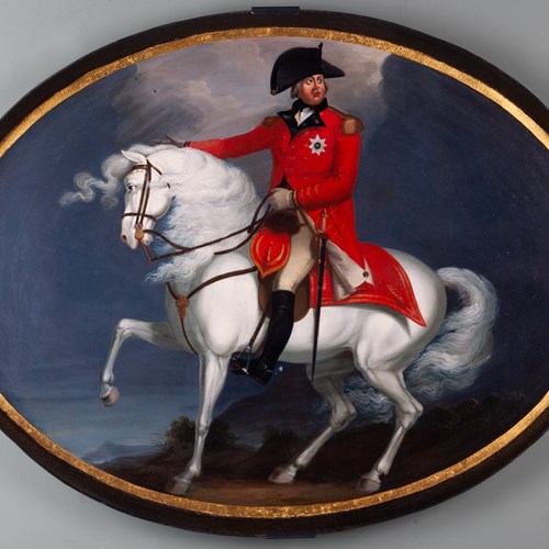 George III On His Favourite Charger, Adonis