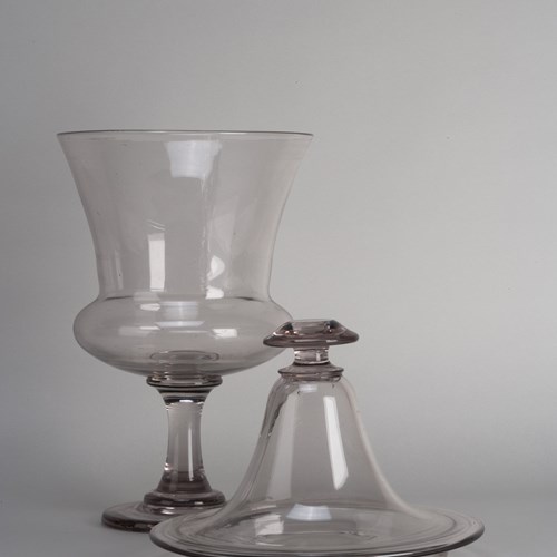 Lidded Display Glass