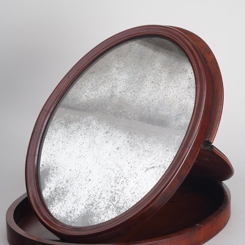 Military Campaign Folding Mirror