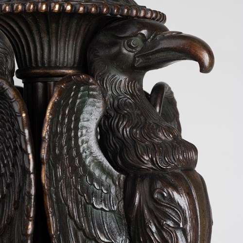 Regency Lamp. Circle Of Bullock Or Hope