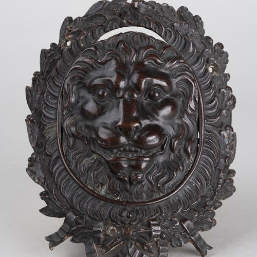 Bronze Pocket Mount From A Billiards Table 