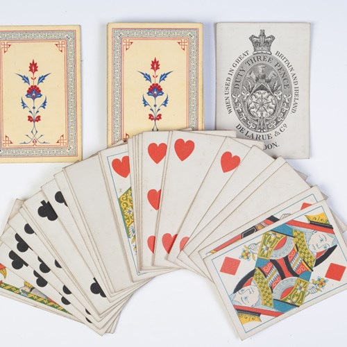 De La Rue Playing Cards. Designs By Owen Jones