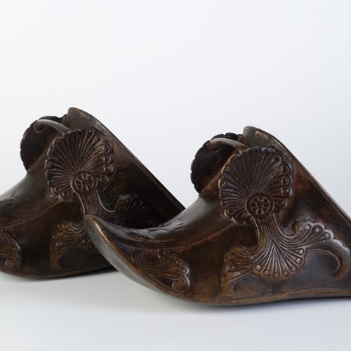 Spanish Colonial Brass Stirrups