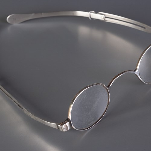 Silver Framed Georgian Spectacles 