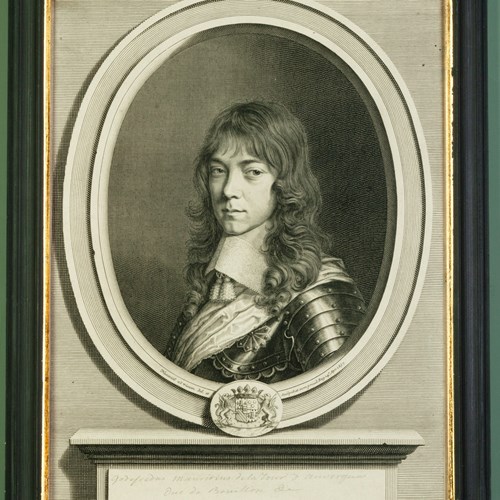 Engraving Of The Duke Of Bouillon 